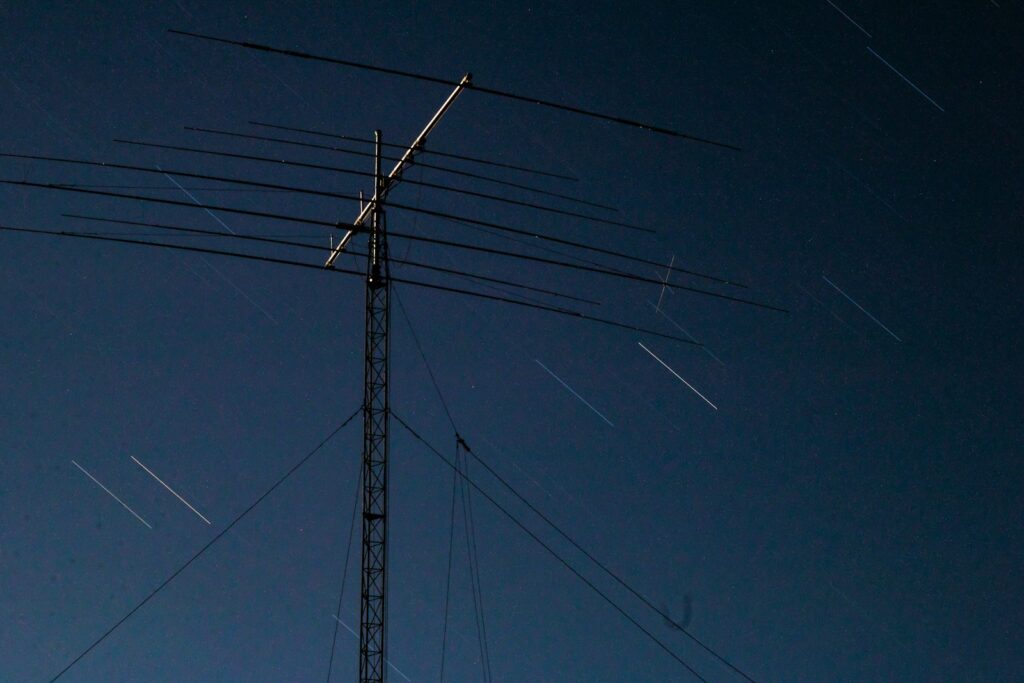 gray utility pole